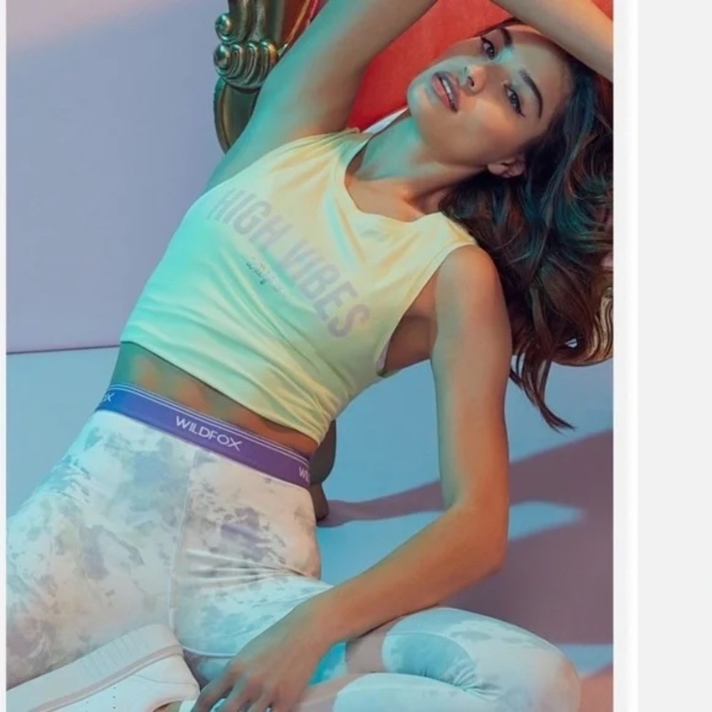 Wildfox Ombré Tie Dye High Waist Leggings S